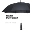 27-inch fiber golf extra-large fully automatic long-handled umbrella, large advertising umbrella, custom-printed windproof straight pole umbrella details Picture